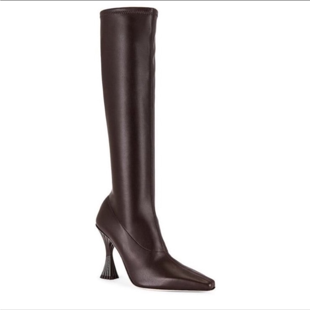 A’mmonde Atelier Elegant Brown Knee-High Women's Boots